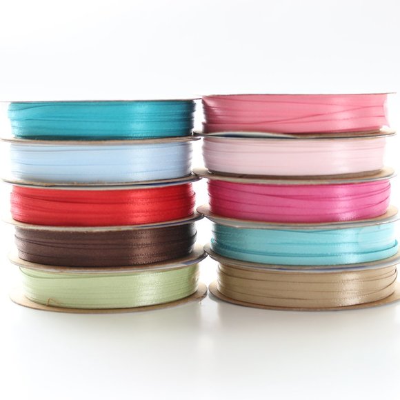 Offray Other - 1/8" Ribbon gift wrap crafts assorted colors